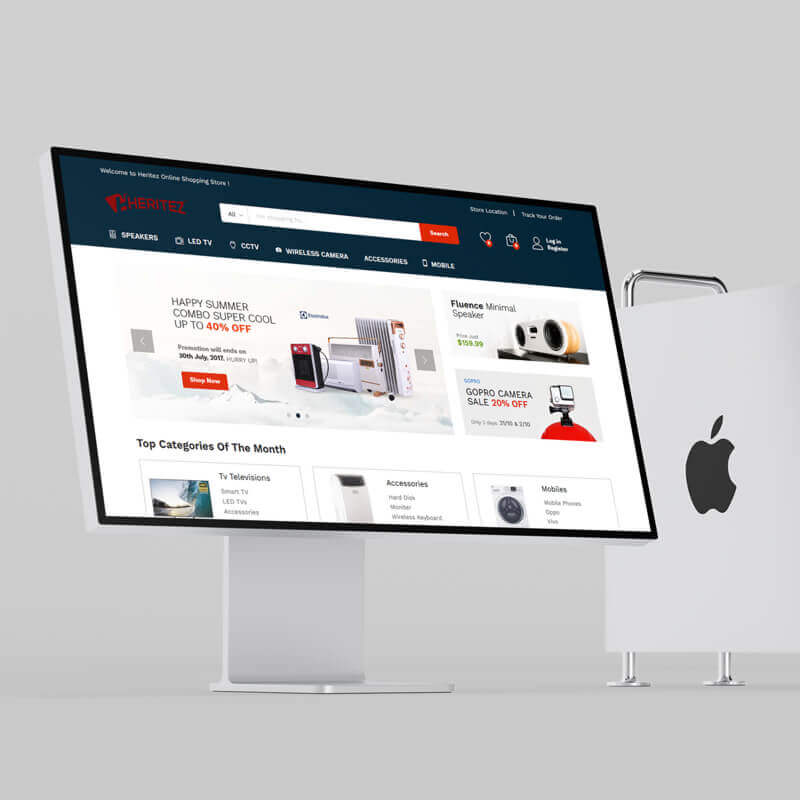 Website development work